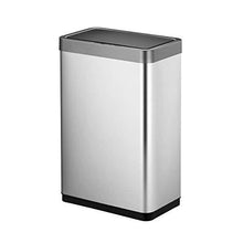 Load image into Gallery viewer, EKO Mirage X 80 Liter / 21.1 Gallons Motion Sensor Trash can, Brushed Stainless Steel

