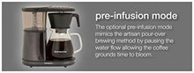 Load image into Gallery viewer, Bonavita Connoisseur 8-Cup One-Touch Coffee Maker Featuring Hanging Filter Basket and Thermal Carafe, BV1901TS, Stainless Steel, Chrome
