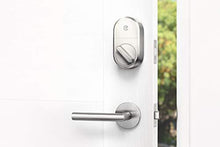 Load image into Gallery viewer, August Smart Lock + Connect Wi-Fi Bridge, Satin Nickel, Works with Alexa, Keyless Home Entry from Anywhere
