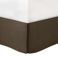Load image into Gallery viewer, Madison Park - Palmer 7 Piece Comforter Set - Natural - Queen - Pieced Microsuede - Includes 1 Comforter, 3 Decorative Pillows, 1 Bed Skirt, 2 Shams
