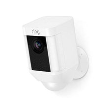 Load image into Gallery viewer, Ring Spotlight Cam Battery HD Security Camera with Built Two-Way Talk and a Siren Alarm, White, Works with Alexa
