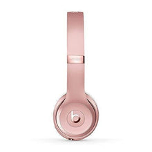 Load image into Gallery viewer, Beats Solo3 Wireless On-Ear Headphones - Apple W1 Headphone Chip, Class 1 Bluetooth, 40 Hours of Listening Time, Built-in Microphone - Rose Gold (Latest Model)
