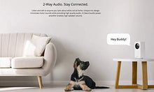 Load image into Gallery viewer, Wyze Cam Pan 1080p Pan/Tilt/Zoom Wi-Fi Indoor Smart Home Camera with Night Vision, 2-Way Audio, Works with Alexa &amp; the Google Assistant, White - WYZECP1
