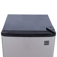 Load image into Gallery viewer, RCA RFR322-B RFR322 3.2 Cu Ft Single Door Mini Fridge with Freezer, Platinum, Stainless
