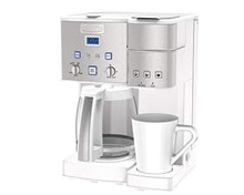 Load image into Gallery viewer, Cuisinart SS-15W Maker Coffee Center 12-Cup Coffeemaker and Single-Serve Brewer, White Stainless Steel
