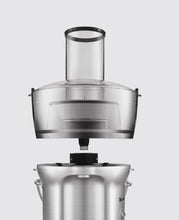 Load image into Gallery viewer, Breville BJE200XL Juice Fountain Compact Centrifugal Juicer, Silver, 10" x 10.5" x 16"
