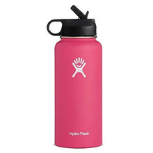 Load image into Gallery viewer, Hydro Flask Wide Mouth Water Bottle, Straw Lid, Old Style Design - 32 oz, Watermelon
