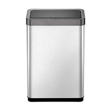 Load image into Gallery viewer, EKO Mirage X 80 Liter / 21.1 Gallons Motion Sensor Trash can, Brushed Stainless Steel
