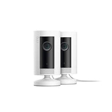 Load image into Gallery viewer, Ring Indoor Cam, Compact Plug-In HD security camera with two-way talk, White, Works with Alexa – 2-Pack
