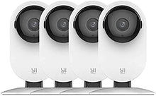 Load image into Gallery viewer, YI 4pc Security Home Camera, 1080p WiFi Smart Indoor Nanny IP Cam with Night Vision, 2-Way Audio, Motion Detection, Phone App, Pet Cat Dog Cam - Works with Alexa and Google
