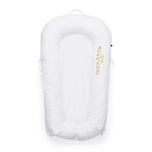 Load image into Gallery viewer, DockATot Deluxe+ Dock - The All in One Portable &amp; Lightweight Baby Lounger - Suitable from 0-8 Months (Pristine White)
