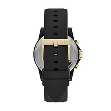 Load image into Gallery viewer, AX ARMANI EXCHANGE Men's Outerbanks Analog-Quartz Watch with Silicone Strap, Black, 21 (Model: AX7105)
