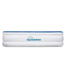Load image into Gallery viewer, SoundAsleep Dream Series Air Mattress with ComfortCoil Technology &amp; Internal High Capacity Pump - Queen Size

