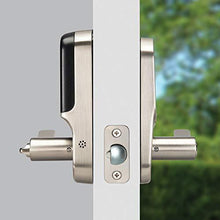 Load image into Gallery viewer, Yale Assure Lever, Wi-Fi Smart Door Lever (for doors with no deadbolt) - Works with Yale Access App, Amazon Alexa, Google Assistant, HomeKit, Phillips Hue and Samsung SmartThings, Nickel
