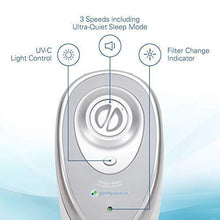 Load image into Gallery viewer, Guardian Technologies Germ Guardian HEPA Filter Air Purifier, UV Light Sanitizer, Eliminates Germs, Filters Allergies, Pollen, Smoke, Dust, Pets Mold Odors, 22 In 4-in-1 Air Purifier for Home AC4825W
