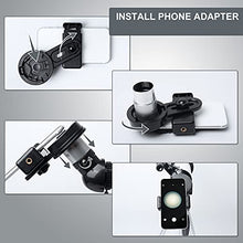 Load image into Gallery viewer, Stilnend Telescope 70mm Aperture 500mm AZ Mount Astronomical Refractor Telescope for Kids Adults &amp; Beginners Fully Multi-Coated Optics Portable with Tripod Phone Adapter
