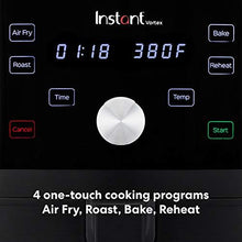 Load image into Gallery viewer, Instant Pot Vortex 4-in-1 Air Fryer, 6 Quart, 4 One-Touch Programs, Air Fry, Roast, Bake, Reheat
