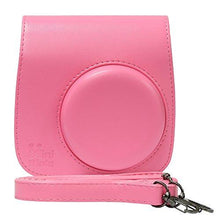 Load image into Gallery viewer, Fujifilm Instax Mini 9 Instant Camera Flamingo Pink with Custom Case + Fuji Instax Film Value Pack (50 Sheets) Flamingo Designer Photo Album for Fuji instax Mini 9 Photos.
