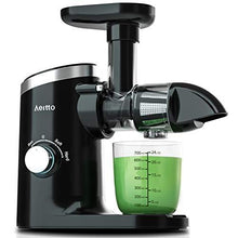 Load image into Gallery viewer, Slow Juicer,Aeitto Masticating Juicer,Juice Extractor,Cold Press Juicer with 2-Speed Modes,Juicer Machines with Reverse Function &amp; Quiet Motor for Vegetables And Fruits,Easy to Clean with Brush
