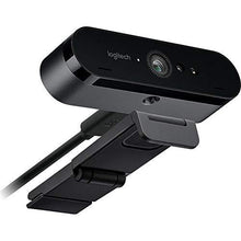 Load image into Gallery viewer, Logitech BRIO UHD 4K Webcam: (960-001105) with RightLight 3 and HDR Technology + AOM Bundle Kit
