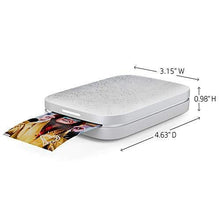 Load image into Gallery viewer, HP Sprocket Portable 2x3" Instant Photo Printer (Luna Pearl) Print Pictures on Zink Sticky-Backed Paper From Your iOS &amp; Android Device
