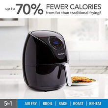 Load image into Gallery viewer, PowerXL Air Fryer7 QT Maxx Classic , Special Edition 2021, Extra Hot Air Fry, Cook, Crisp, Broil, Roast, Bake,, High Gloss Finish, Black (7 Quart)
