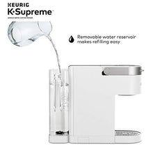Load image into Gallery viewer, Keurig K-Supreme Coffee Maker, Single Serve K-Cup Pod Coffee Brewer, With MultiStream Technology, 66 Oz Dual-Position Reservoir, and Customizable Settings, White
