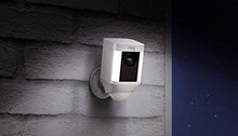 Load image into Gallery viewer, Ring Spotlight Cam Battery HD Security Camera with Built Two-Way Talk and a Siren Alarm, White, Works with Alexa
