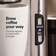Load image into Gallery viewer, Hamilton Beach Scoop Single Serve Coffee Maker, Fast Brewing, Stainless Steel (49981A)
