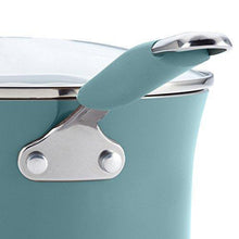 Load image into Gallery viewer, Rachael Ray Cucina Nonstick Cookware Pots and Pans Set, 12 Piece, Agave Blue
