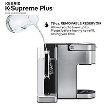 Load image into Gallery viewer, Keurig K-Supreme Plus Coffee Maker, Single Serve K-Cup Pod Coffee Brewer, With MultiStream Technology, 78 Oz Removable Reservoir, and Programmable Settings, Stainless Steel
