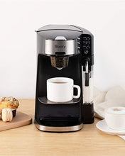 Load image into Gallery viewer, Sboly 6 In 1 Coffee Machine, Single Serve Coffee, Tea, Latte and Cappuccino Maker, Compatible With K-Cup Pods &amp; Ground Coffee, Compact Coffee Brewer with Dishwasher Safe Milk Frother
