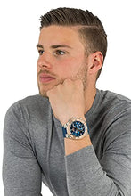 Load image into Gallery viewer, Invicta Men's Aviator 49mm Stainless Steel and Silicone Chronograph Quartz Watch, Steel/Blue (Model: 22523)
