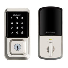Load image into Gallery viewer, Kwikset 99390-001 Halo Wi-Fi Smart Lock Keyless Entry Electronic Touchscreen Deadbolt Featuring SmartKey Security, Satin Nickel
