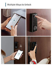 Load image into Gallery viewer, eufy Security Smart Lock Touch, Remotely Control with Wi-Fi Bridge, Fingerprint Keyless Entry Door Lock, Bluetooth Electronic Deadbolt, Touchscreen Keypad, BHMA Certified, IP65 Weatherproof
