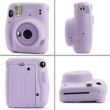 Load image into Gallery viewer, Fujifilm Instax Mini 11 Instant Camera + Instax Mini Twin Pack Film + Hanging Frames + Plastic Frames + Case + Close Up Filters - All Inclusive Bundle! (Lilac Purple)
