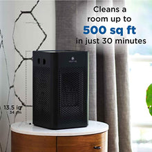 Load image into Gallery viewer, Medify MA-25 Air Purifier with H13 HEPA filter - a higher grade of HEPA for 500 Sq. Ft. Air Purifier | Dual Air Intake | Two '3-in-1' Filters | 99.9% removal in a Modern Design (2-Pack, Black)

