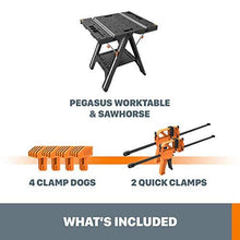 Load image into Gallery viewer, Worx WX051 Pegasus Folding Work Table &amp; Sawhorse
