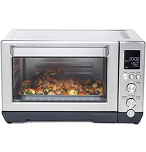 Load image into Gallery viewer, GE Convection Toaster Oven | Quartz Heating Technology | Large Capacity Toaster Oven Complete With 7 Cook Modes &amp; Oven Accessories | Countertop Kitchen Essentials | 1500 Watts | Stainless Steel
