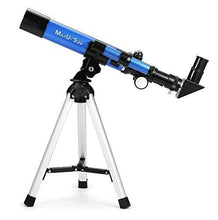 Load image into Gallery viewer, MaxUSee Kids Telescope 400x40mm with Finder Scope for Kids &amp; Beginners + Portable 10X42 HD Monocular with BAK4 Prism FMC Lens for Moon Viewing Bird Watching Wildlife Scenery
