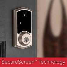 Load image into Gallery viewer, Kwikset 99160-020 Smartcode 916 Traditional Smart Lock Touchscreen Electronic Deadbolt Door Lock with SmartKey Security and Z-Wave Plus, Satin Nickel
