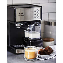 Load image into Gallery viewer, Mr. Coffee Espresso and Cappuccino Maker | Café Barista , Silver

