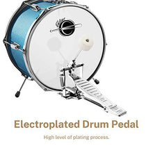 Load image into Gallery viewer, Drum Set Eastar 14 inch Drum Set for Kids, 3-Piece with Adjustable Throne, Cymbal, Pedal &amp; Two Pairs of Drumsticks, Junior Drum Set with Bass Tom Snare Drum, Drum Kit for Beginners, Metallic Sky Blue
