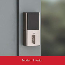 Load image into Gallery viewer, Kwikset 99140-019 SmartCode 914 Modern Contemporary Smart Lock Keypad Electronic Deadbolt With SmartKey Security and Z-Wave Plus, Satin Nickel
