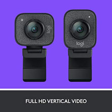 Load image into Gallery viewer, Logitech StreamCam, 1080P HD 60fps Streaming Webcam with USB-C and Built-in Microphone, Graphite
