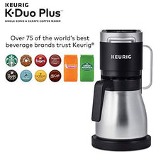 Load image into Gallery viewer, Keurig K-Duo Plus Single Serve Coffee Maker with Ethical Bean Coffee, Lush Medium Dark Roast, 24ct K-Cup Pods
