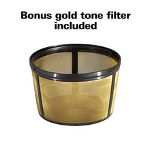 Load image into Gallery viewer, Hamilton Beach FlexBrew Coffee Maker, Single Serve &amp; Full Pot, Compatible with K-Cup Pods or Grounds, Programmable, Includes Permanent Filter, Black (49950C), Silver
