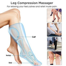 Load image into Gallery viewer, RENPHO Leg Massager for Relaxation, Compression Massage for Foot and Calf , with 3 Intensity 2 Modes, Useful for Circulation and Leg Muscle Fatigue Relief, Mothers Day Gifts
