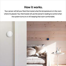 Load image into Gallery viewer, Google Nest Temperature Sensor 3 Pack - Nest Thermostat Sensor - Nest Sensor That Works with Nest Learning Thermostat and Nest Thermostat E - Smart Home
