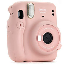 Load image into Gallery viewer, Fujifilm Instax Mini 11 Instant Camera + Fujifilm Instax Mini Twin Pack Instant Film (16437396) + Single Pack Rainbow Film + Case + Travel Stickers (Blush Pink)
